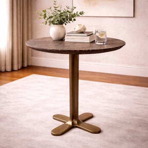   Brown Mango Wood Bar Table | Oroa.com