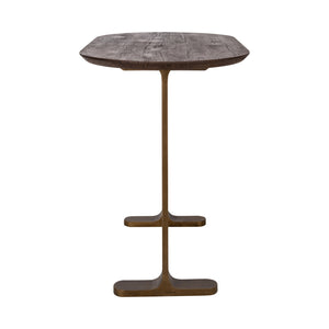   Brown Mango Wood Bar Table | Oroa.com