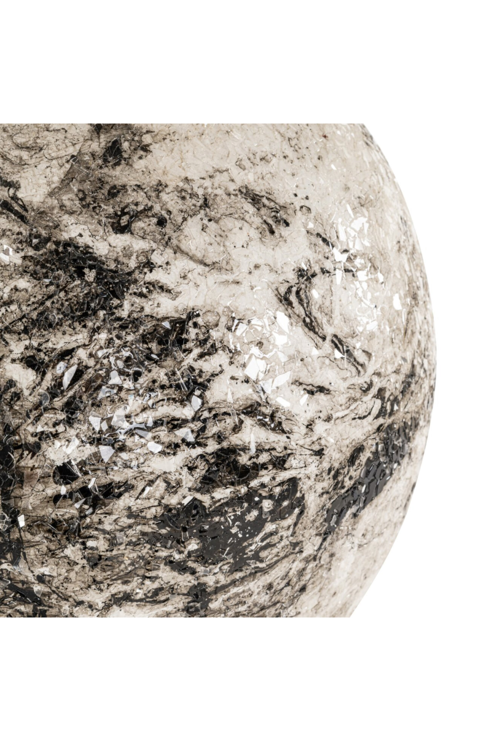 Black & White Iron Vase | Richmond Interiors Florry  | Oroa.com