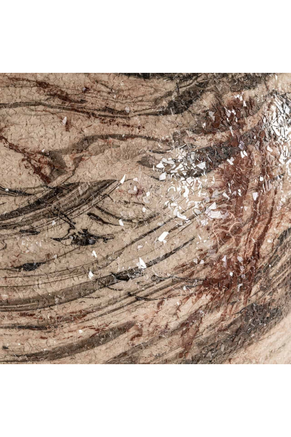 Beige Round Vase | Richmond Interiors Devana | Oroa.com