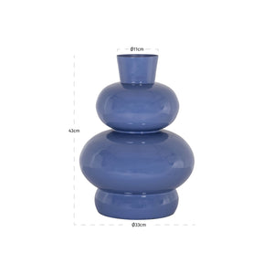   Blue Iron Vase | Oroa.com