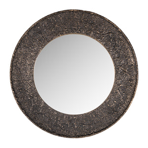   Contract furniture - Round Bronze Mirror - www.oroatrade.com | Oroa.com