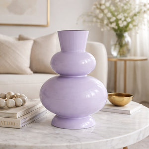   Glossy Lavender Vase | Oroa.com