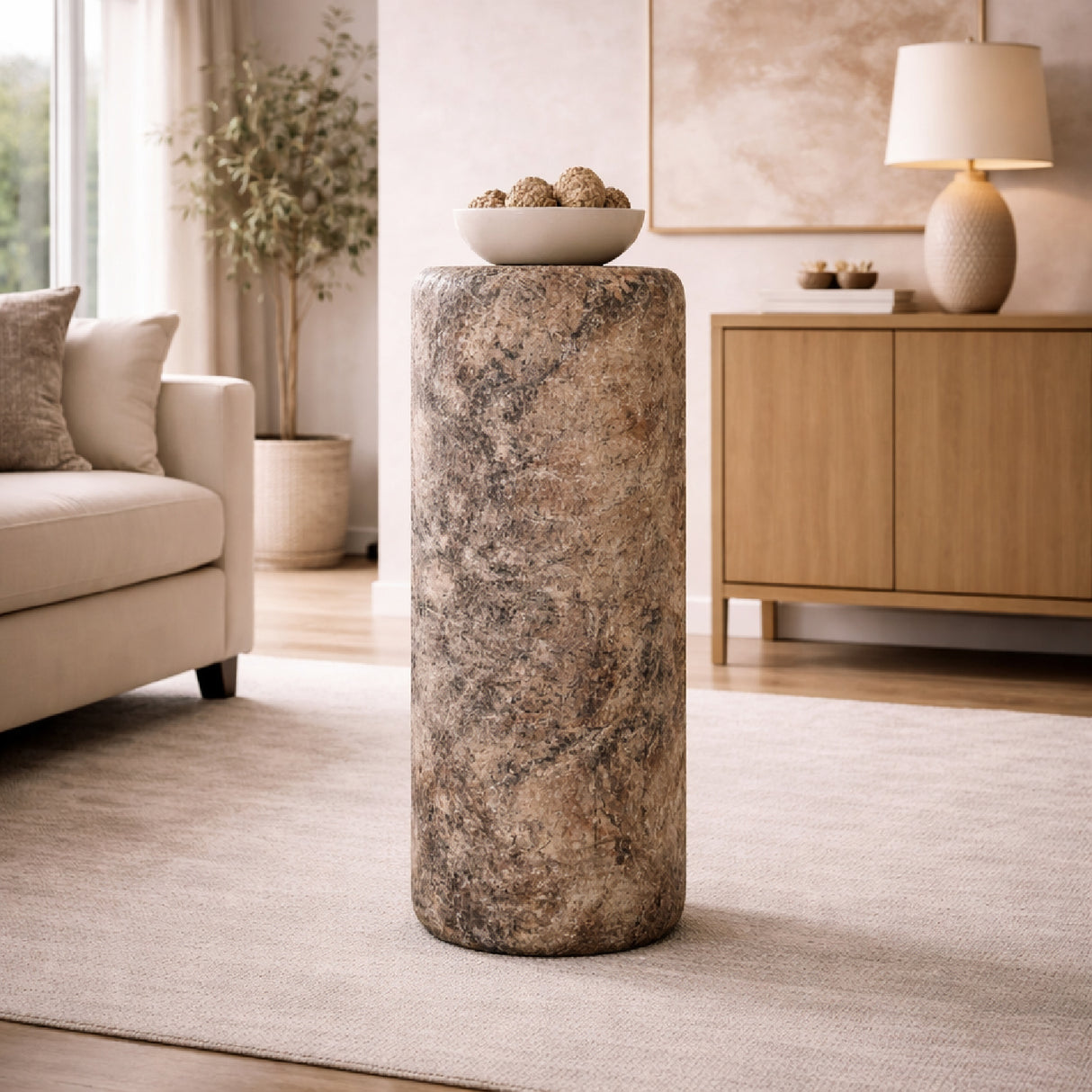   Beige Iron Column | Oroa.com