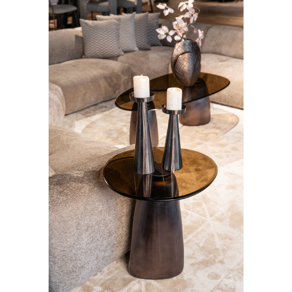   Bronze Base Coffee Table | Oroa.com