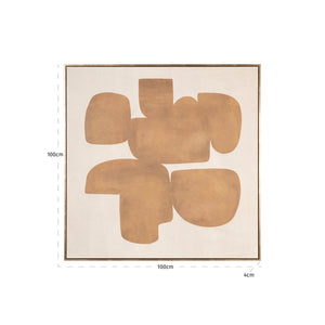   Gold Abstract Wall Art | Oroa.com