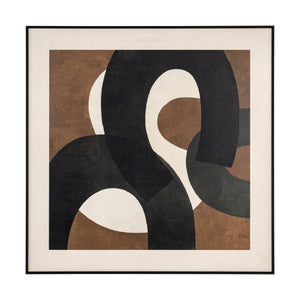   Brown Modern Minimalist Wall Art | Oroa.com