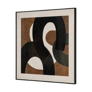   Brown Modern Minimalist Wall Art | Oroa.com