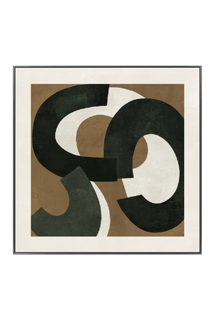 Brown Modern Minimalist Wall Art | Richmond Interiors Euphoria