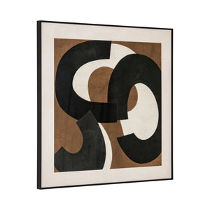   Brown Modern Minimalist Wall Art | Oroa.com