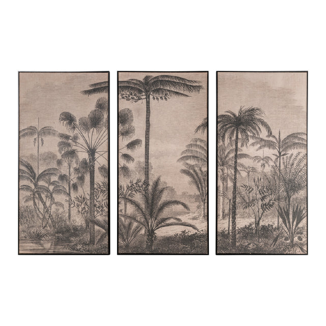 Palm Trees Wall Art Set (3) | Richmond Interiors Rhapsody | Oroa.com