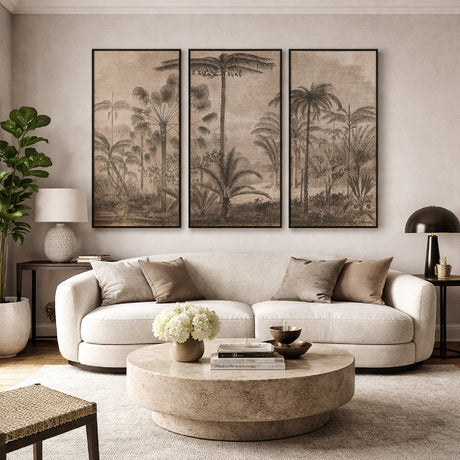   Palm Trees Wall Art Set (3) | Oroa.com