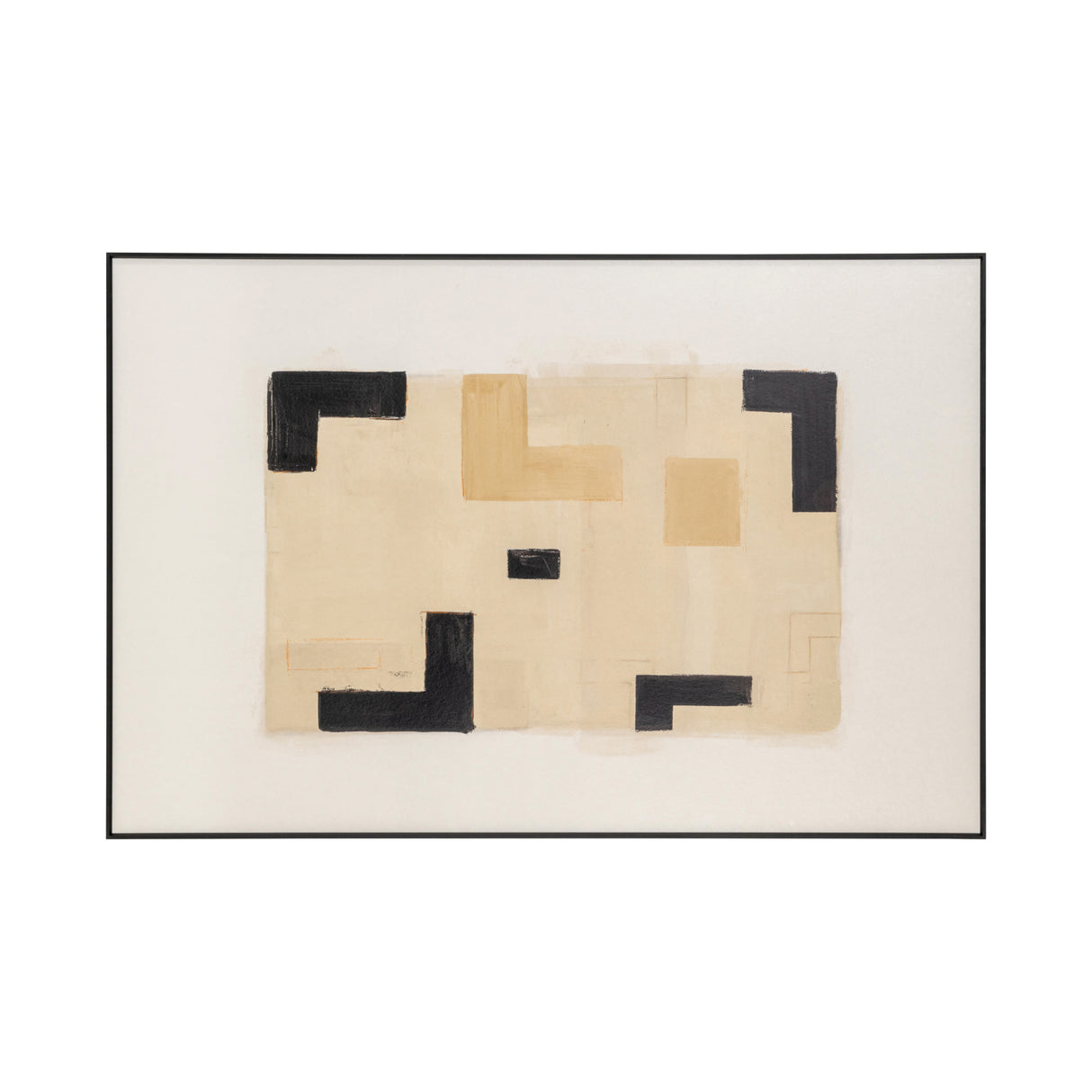   Beige Print Wall Art | Oroa.com