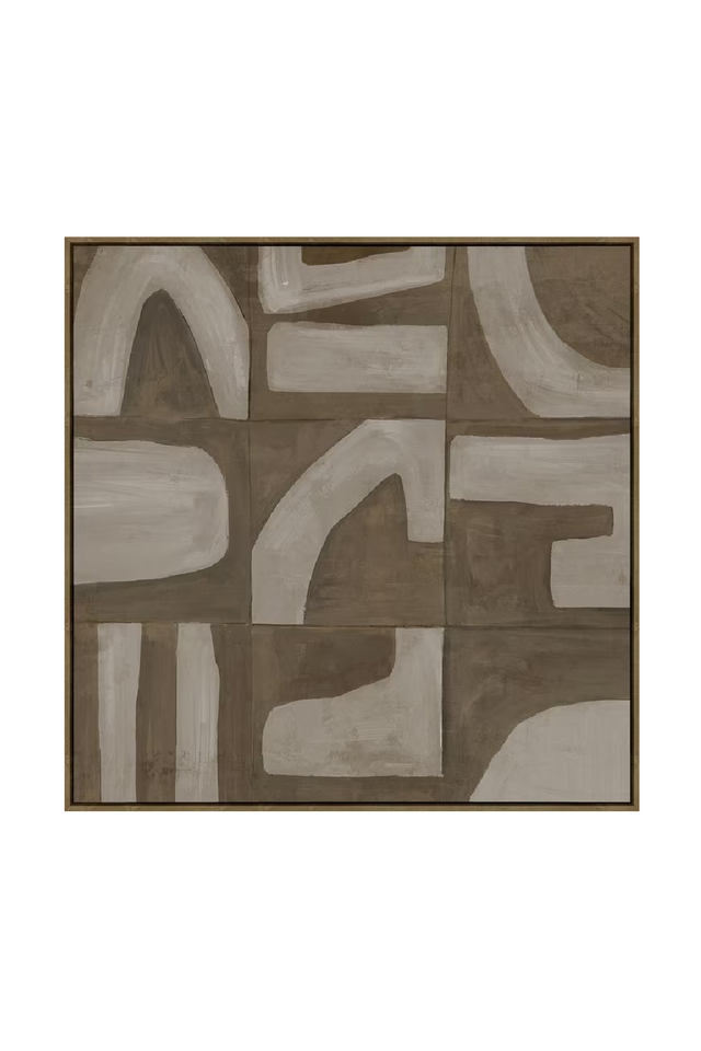 Gray Minimalist Wall Art | Richmond Interiors Zenith | Oroa.com