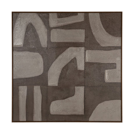   Gray Minimalist Wall Art | Oroa.com