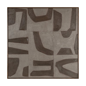   Gray Minimalist Wall Art | Oroa.com