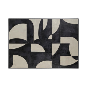   Black Geometrical Pattern Wall Art | Oroa.com