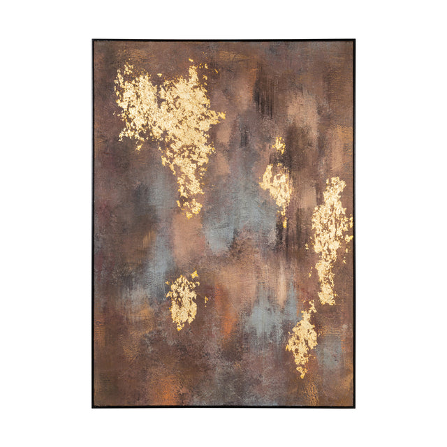 Gold Speckled Wall Art | Richmond Interiors Golden | Oroa.com