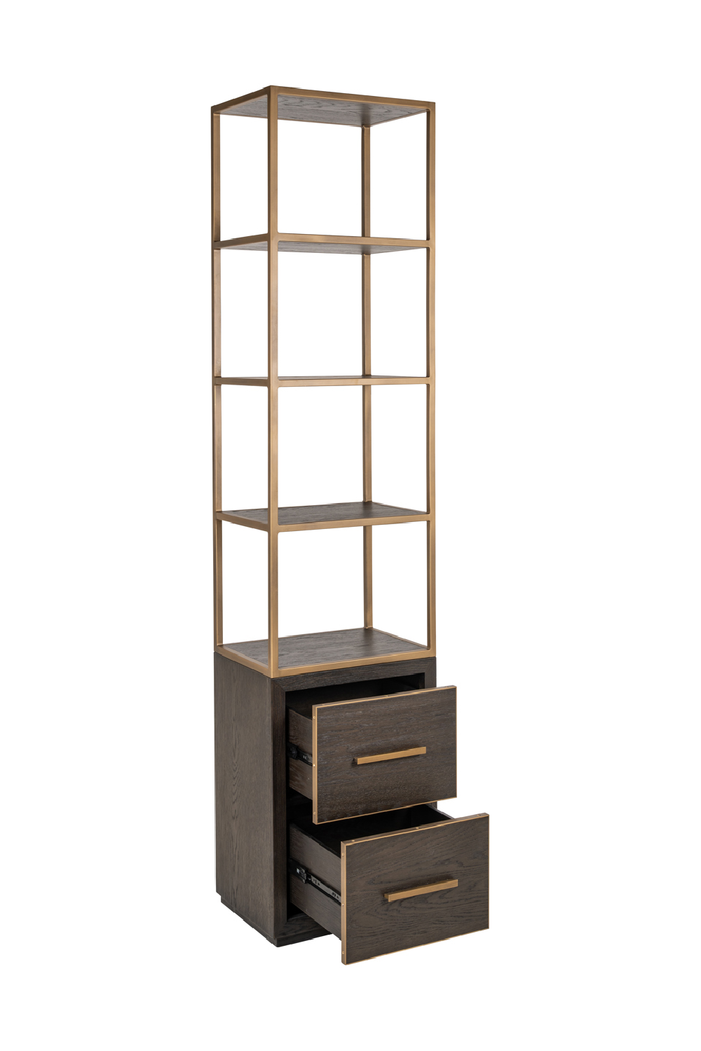 Brown Oak Wall Cabinet | Richmond Interiors Carter | Oroa.com