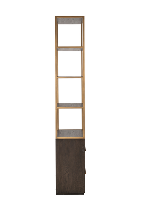 Brown Oak Wall Cabinet | Richmond Interiors Carter | Oroa.com