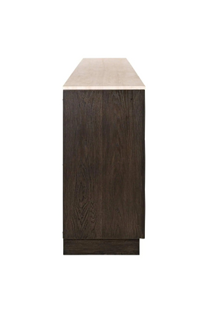 Travertine Top 4-Door Sideboard | Richmond Interiors Claremont | Oroa.com