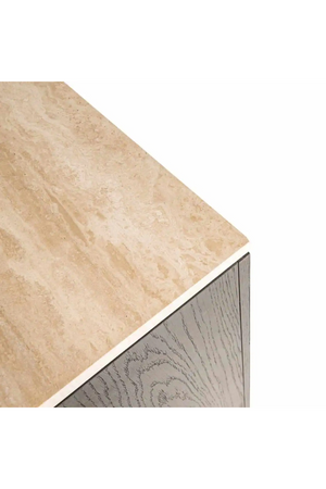Travertine Top 4-Door Sideboard | Richmond Interiors Claremont | Oroa.com