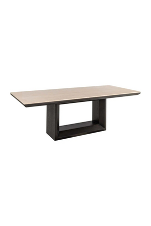 Rectangular Travertine Dining Table | Richmond Interiors Claremont | Oroa.com