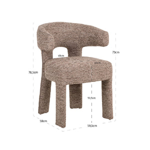   Fully-Upholstered Dining Chair | Oroa.com