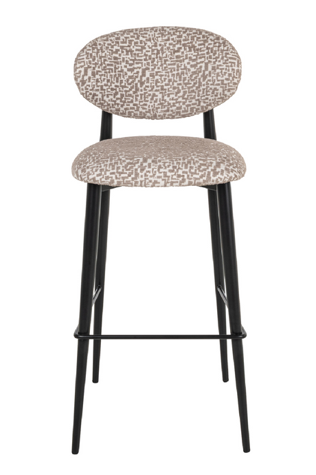 Upholstered Bar Stool | Richmond Interiors Dantes | Oroa.com
