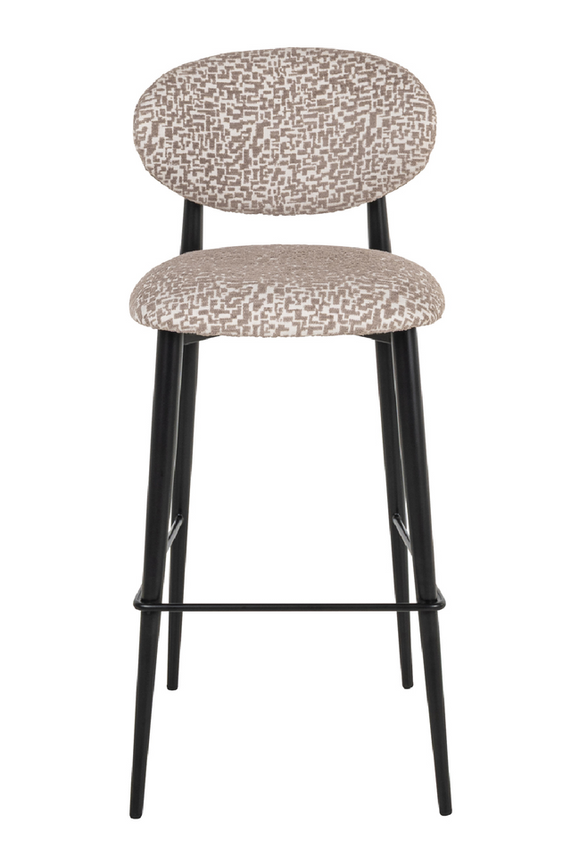 Upholstered Bar Stool | Richmond Interiors Dantes | Oroa.com