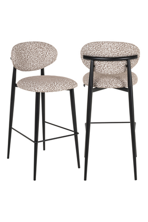 Upholstered Bar Stool | Richmond Interiors Dantes | Oroa.com