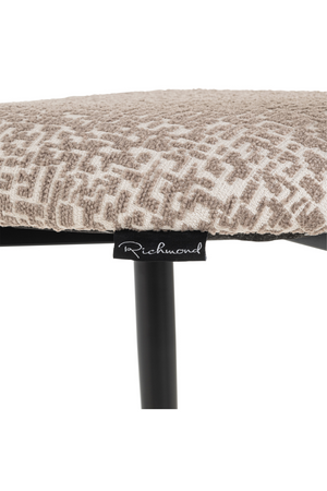 Upholstered Bar Stool | Richmond Interiors Dantes | Oroa.com