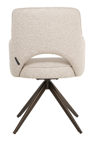 Cut-Out Swivel Dining Armchair | Richmond Interiors Ginerva | Oroa.com