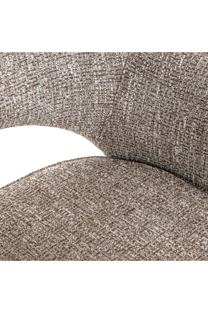 Cut-Out Swivel Dining Armchair | Richmond Interiors Ginerva | Oroa.com