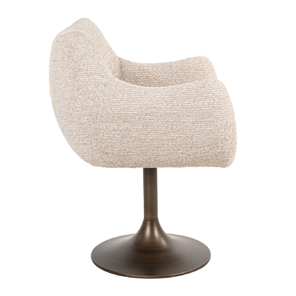   Modern European furniture - Upholstered Dining Swivel Chair - www.oroa.com | Oroa.com