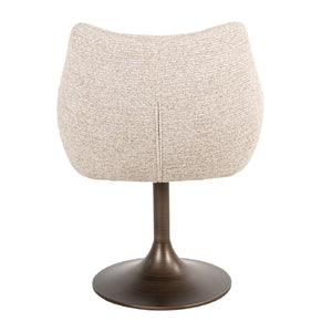   Modern European furniture - Upholstered Dining Swivel Chair - www.oroa.com | Oroa.com