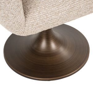   Modern European furniture - Upholstered Dining Swivel Chair - www.oroa.com | Oroa.com