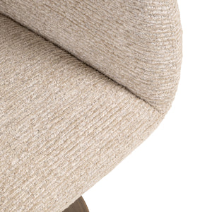   Modern European furniture - Upholstered Dining Swivel Chair - www.oroa.com | Oroa.com