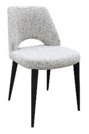 Cut-out Detail Natural Dining Chairs (2) | Richmond Interiors Tabitha | Oroa.com