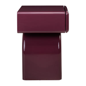   Modern European furniture - Modern Arched 1-Drawer Nightstand - www.oroa.com | Oroa.com