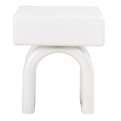   Modern European furniture - Modern Arched 1-Drawer Nightstand - www.oroa.com | Oroa.com