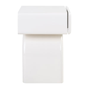   Modern European furniture - Modern Arched 1-Drawer Nightstand - www.oroa.com | Oroa.com