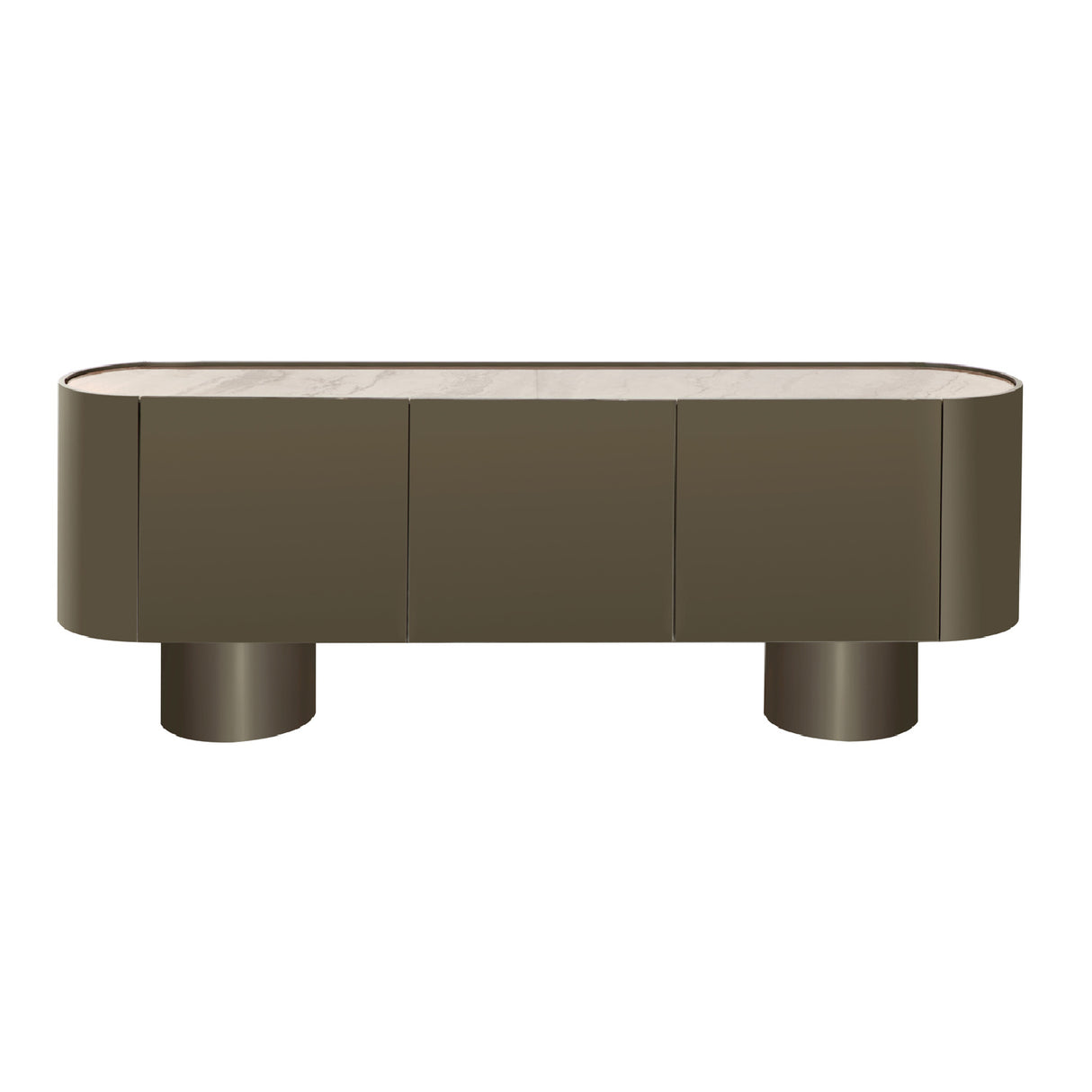   Modern European furniture - Green 3-Door Sideboard - www.oroa.com | Oroa.com