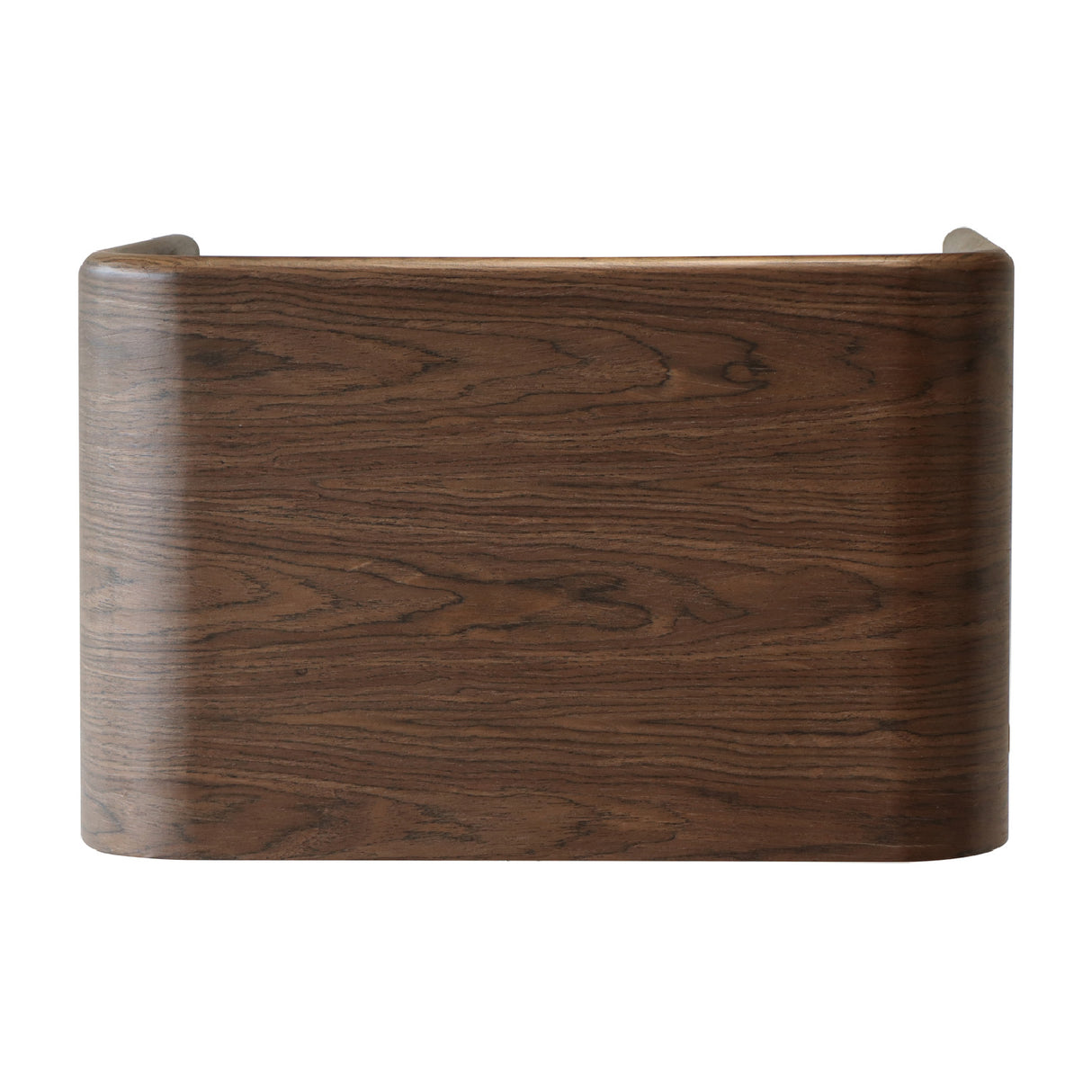 Modern European furniture - Brown Wooden 2-Drawer Nightstand - www.oroa.com