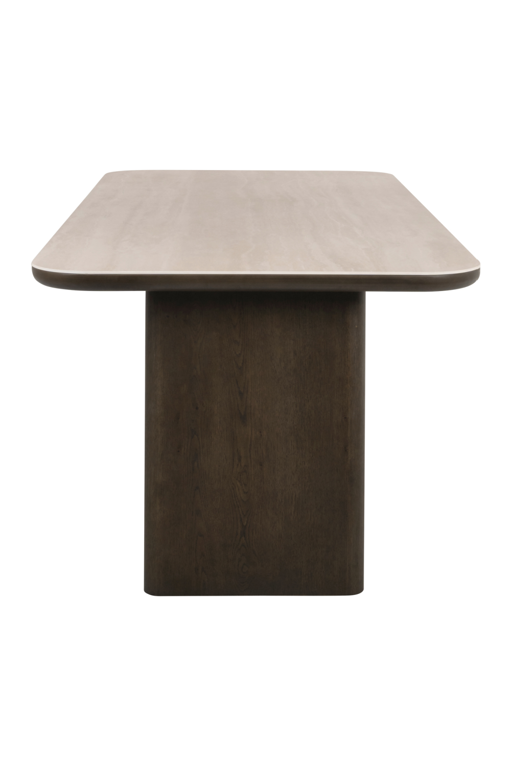 Travertine Ceramic Dining Table | Richmond Interiors Nando | Oroa.com