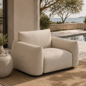  Modern European furniture - Chunky Outdoor Lounge Chair - www.oroa.com | Oroa.com
