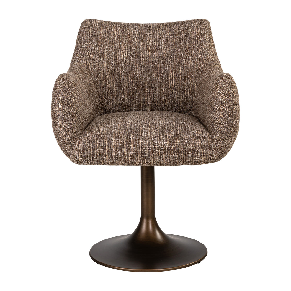   Modern European furniture - Upholstered Dining Swivel Chair - www.oroa.com | Oroa.com