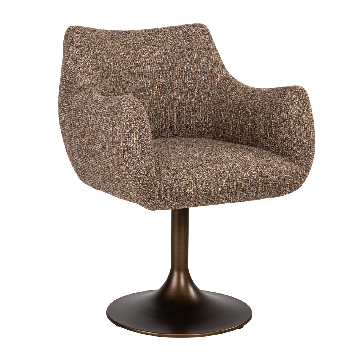  Modern European furniture - Upholstered Dining Swivel Chair - www.oroa.com | Oroa.com