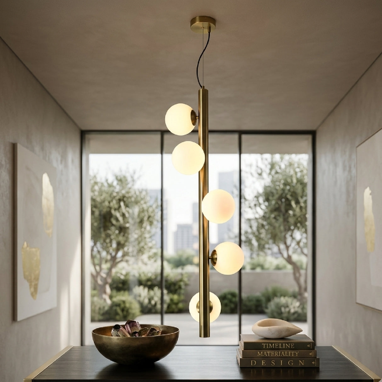  Glass Spheres Chandelier | Oroa.com