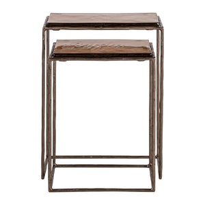   Modern European furniture - Bronze End Table Set (2) - www.oroa.com | Oroa.com